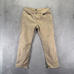 Dockers Pants Mens 34x29 Beige Cotton Khakis Straight Utility Workwear Stretch